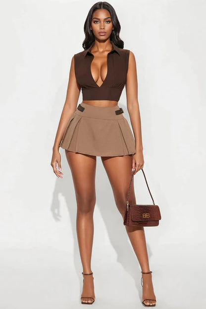 Pleated Skirt